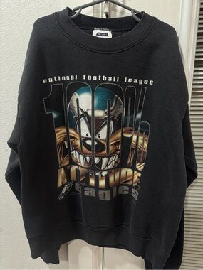 Kids vintage Taz NFL Philadelphia Eagles Graphic Sweatshirt